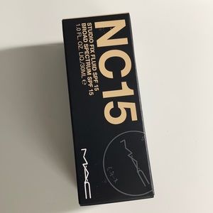 MAC Studio Fix Foundation #NC15